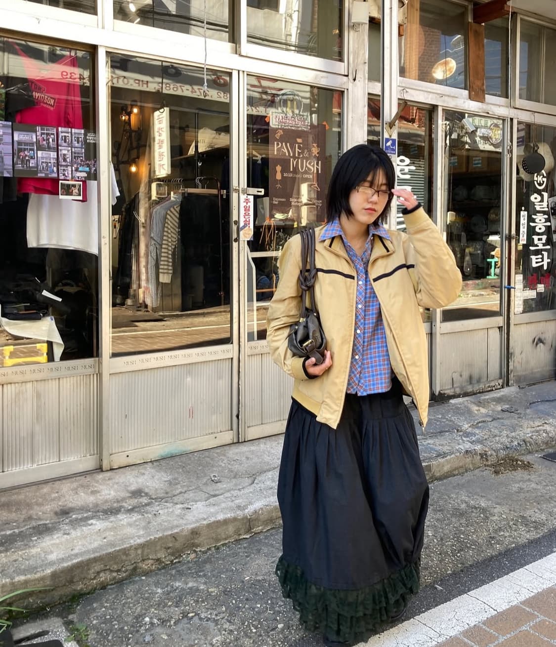 연노랑 봄버 자켓 상품이미지1