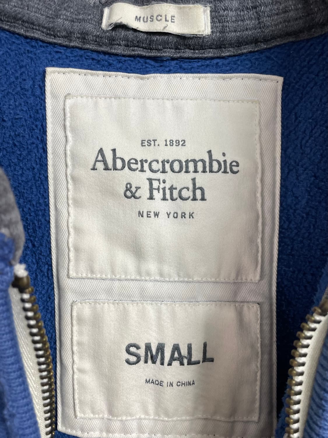 아베크롬비 빅로고 빈티지 후드집업 (on.345 )   상품이미지5