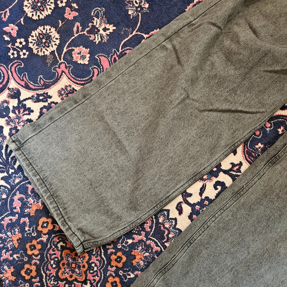 Scent 그레이 와이드 데님 팬츠 2size 상품이미지3