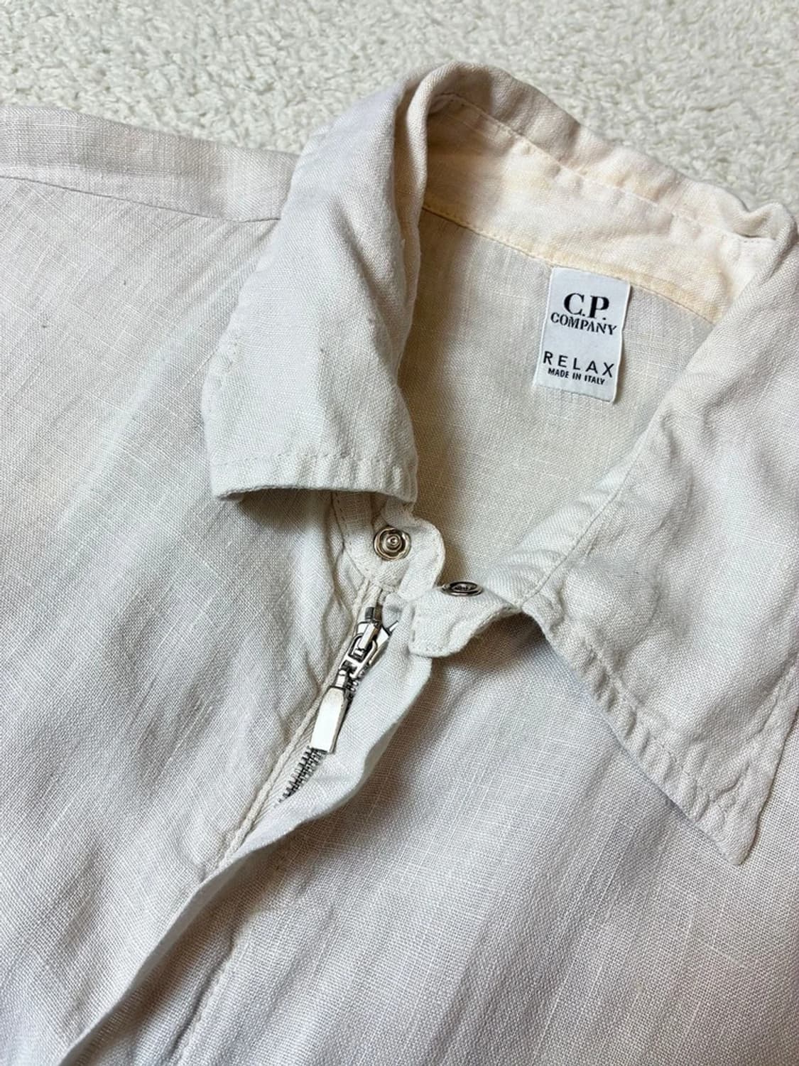 cp컴퍼니 90's 린넨 솔리드 셔츠 PN7336 상품이미지3