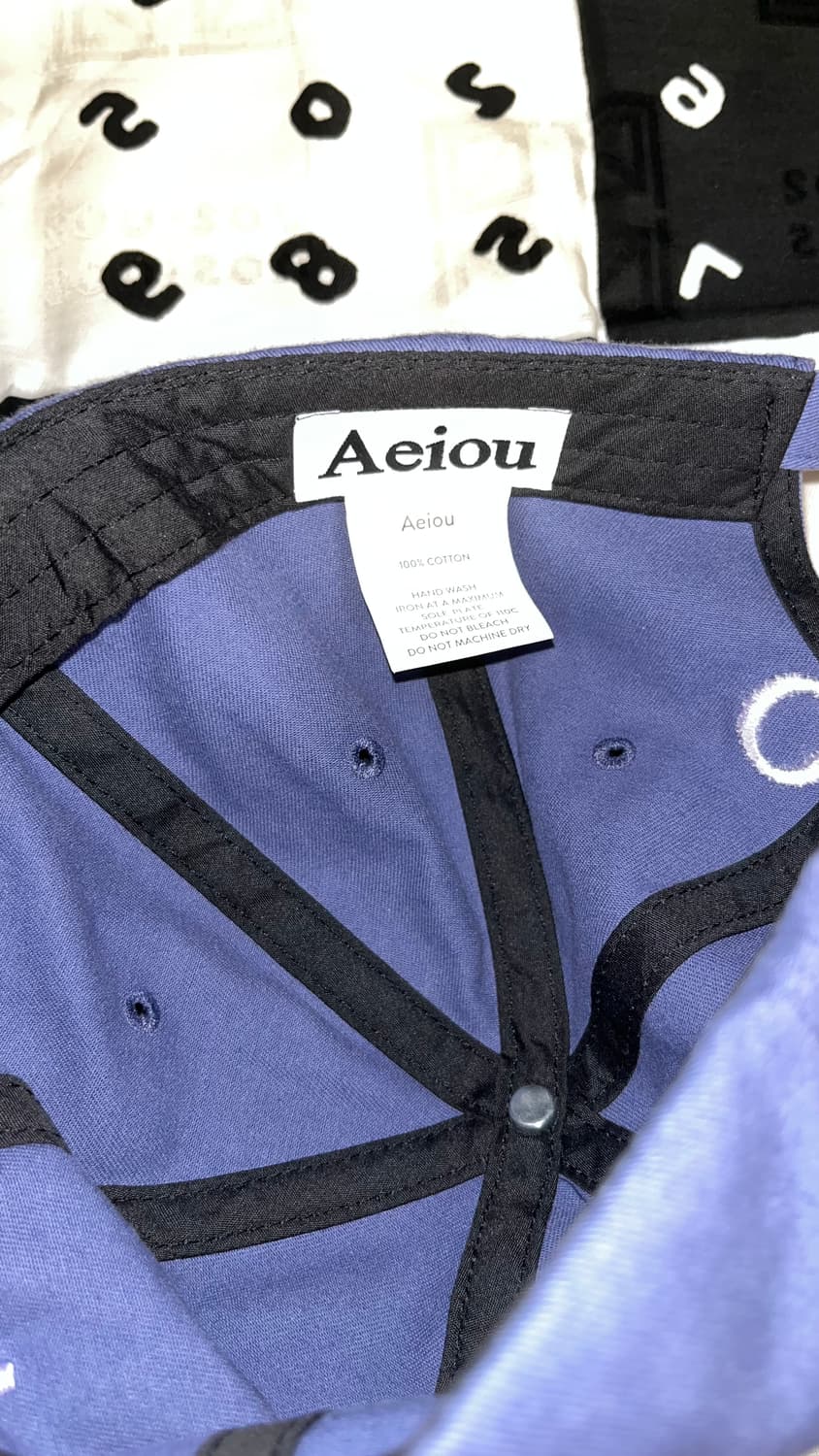 aeiou 캡 모자 상품이미지3