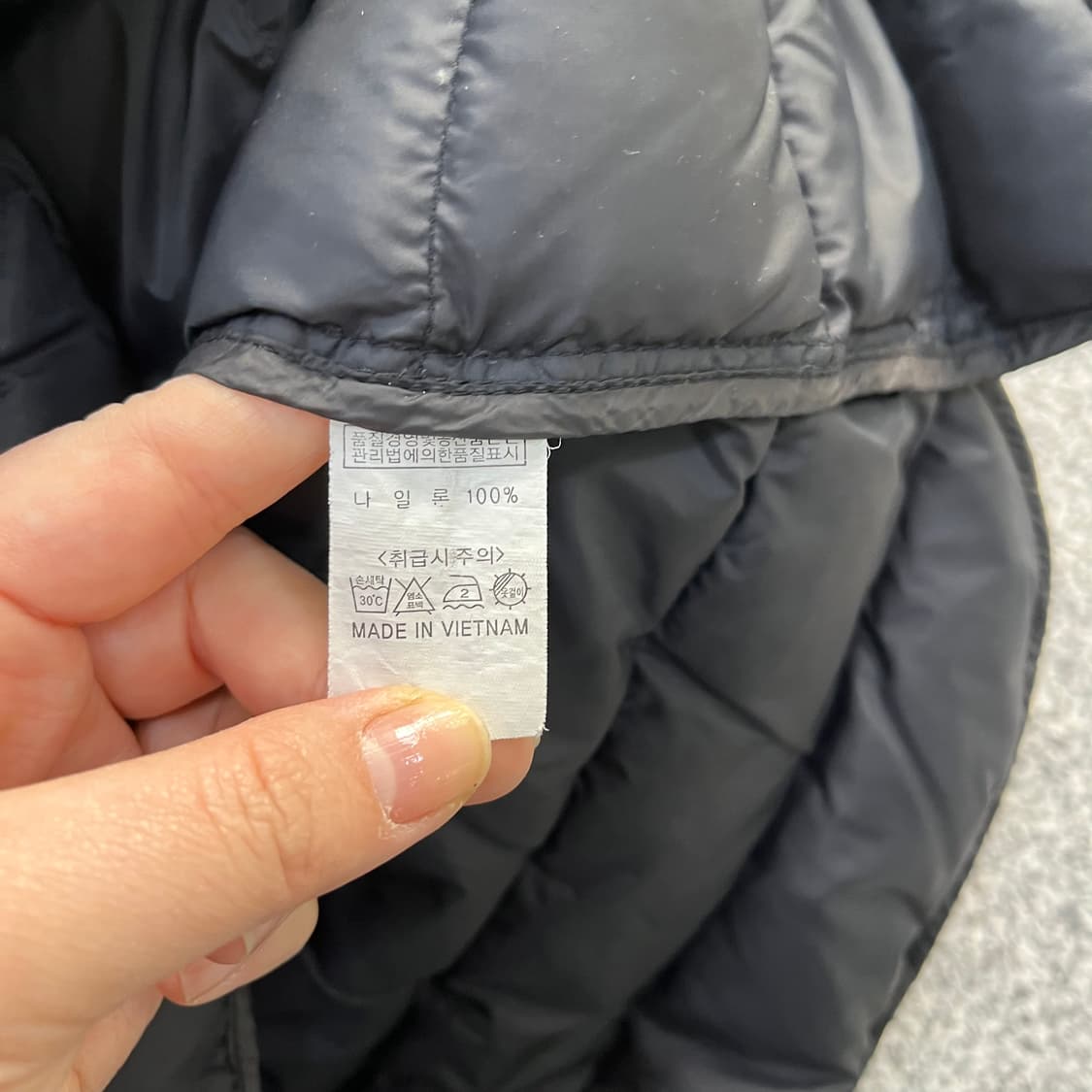 95 빈티지 패딩 조끼 0410M 상품이미지3