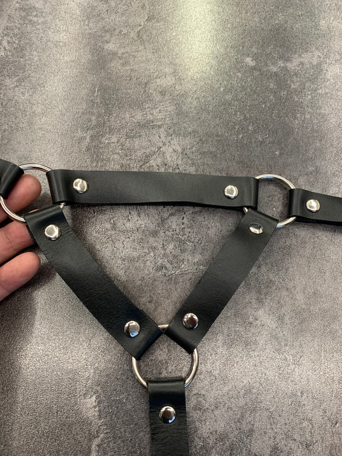 커스텀 오더 서스펜더-2(리얼-레더)유니색스 상품이미지8