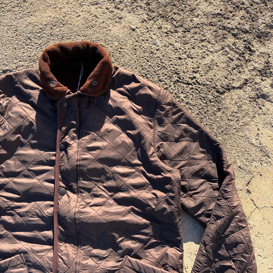 바버 빈티지 퀄티드 자켓 M 상품이미지2