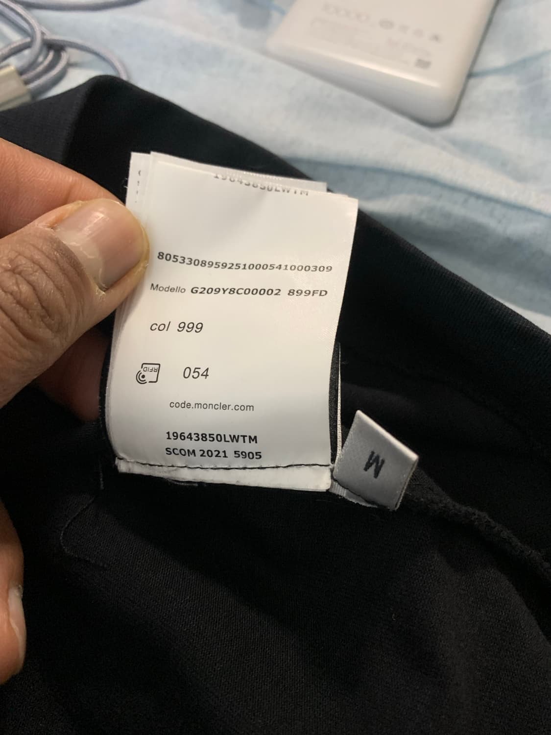 6 몽클레르 지니어스 X 1017 ALYX 9SM 로고 티셔츠 상품이미지9