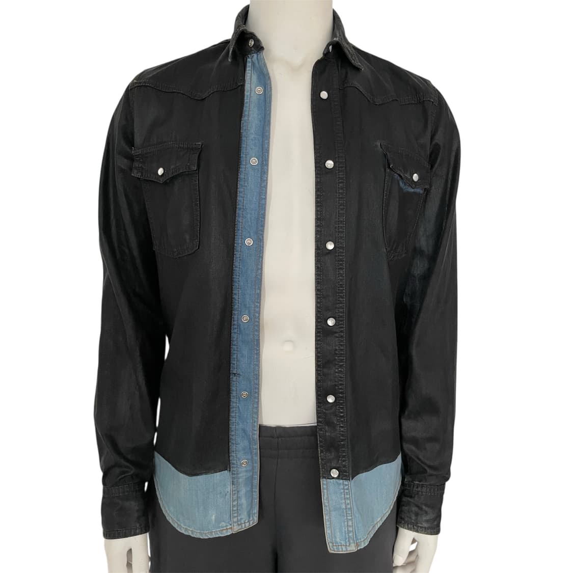 paint denim shirts 상품이미지1