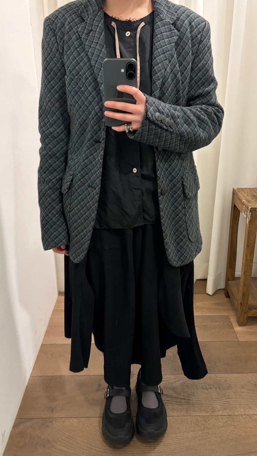 Check Basic Single Jacket 상품이미지2