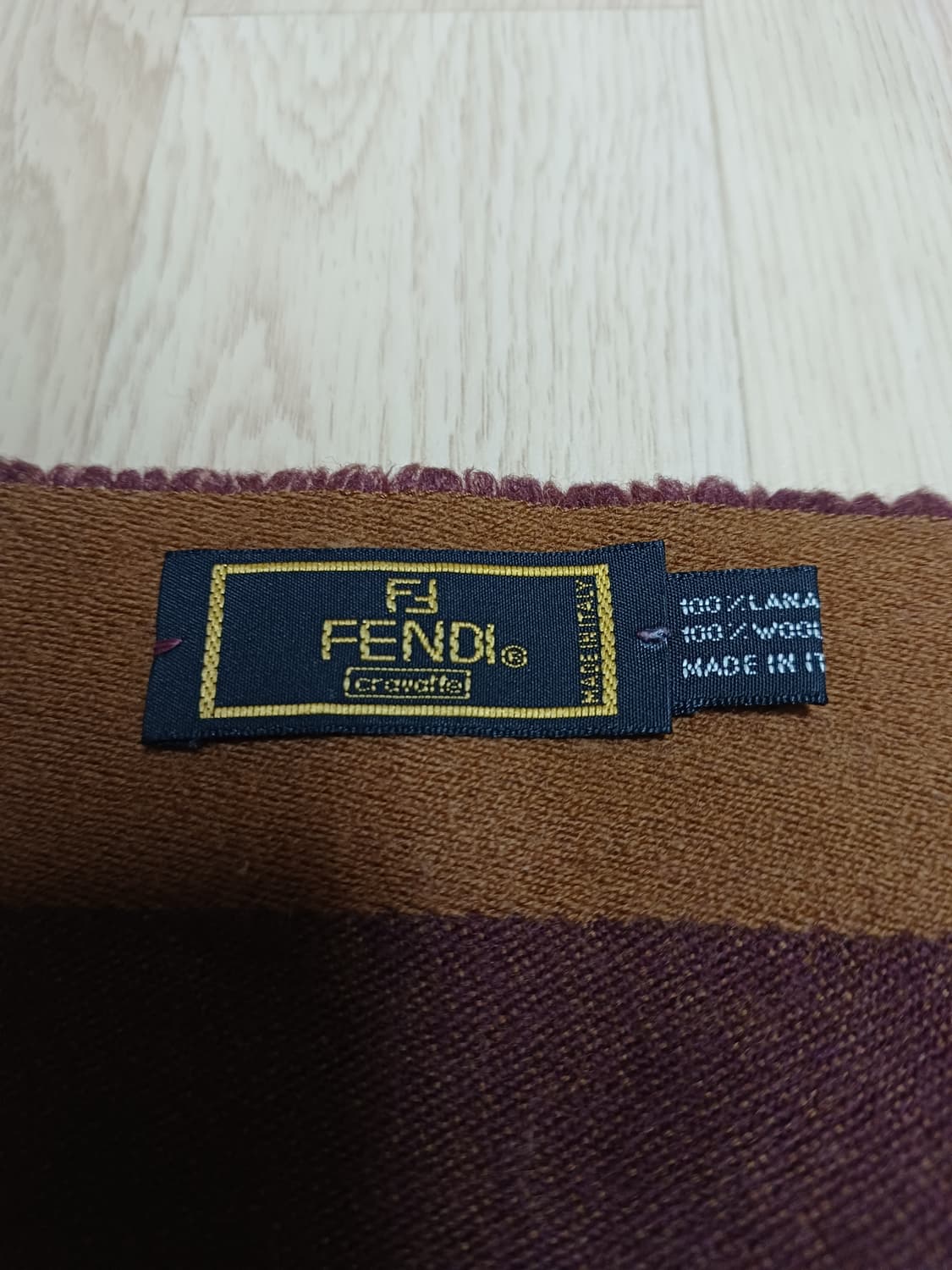 펜디 목도리 머플러 FENDI 빈티지 명품 상품이미지5