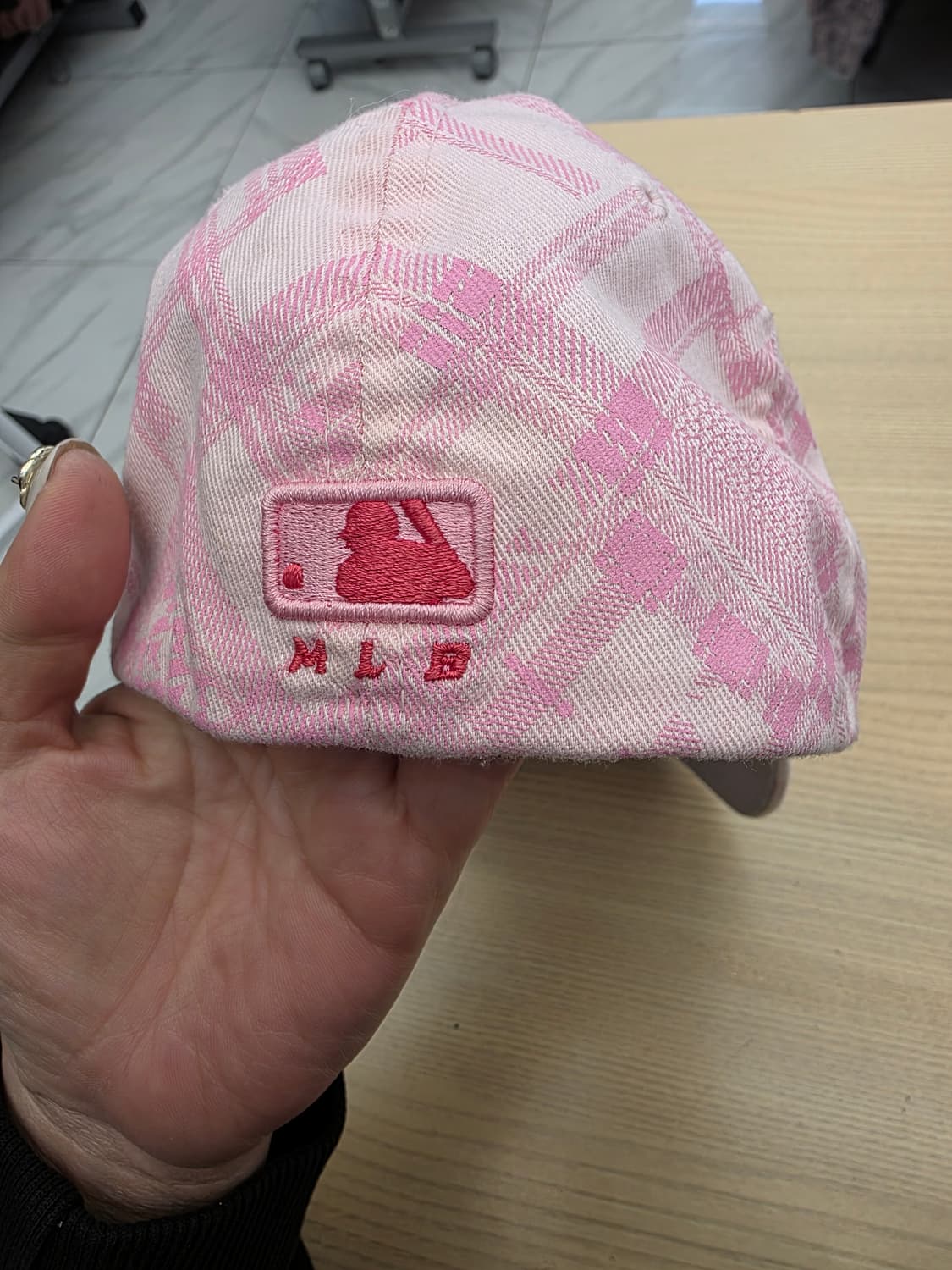 MLB 핑크 캡 모자 XS-S 상품이미지5