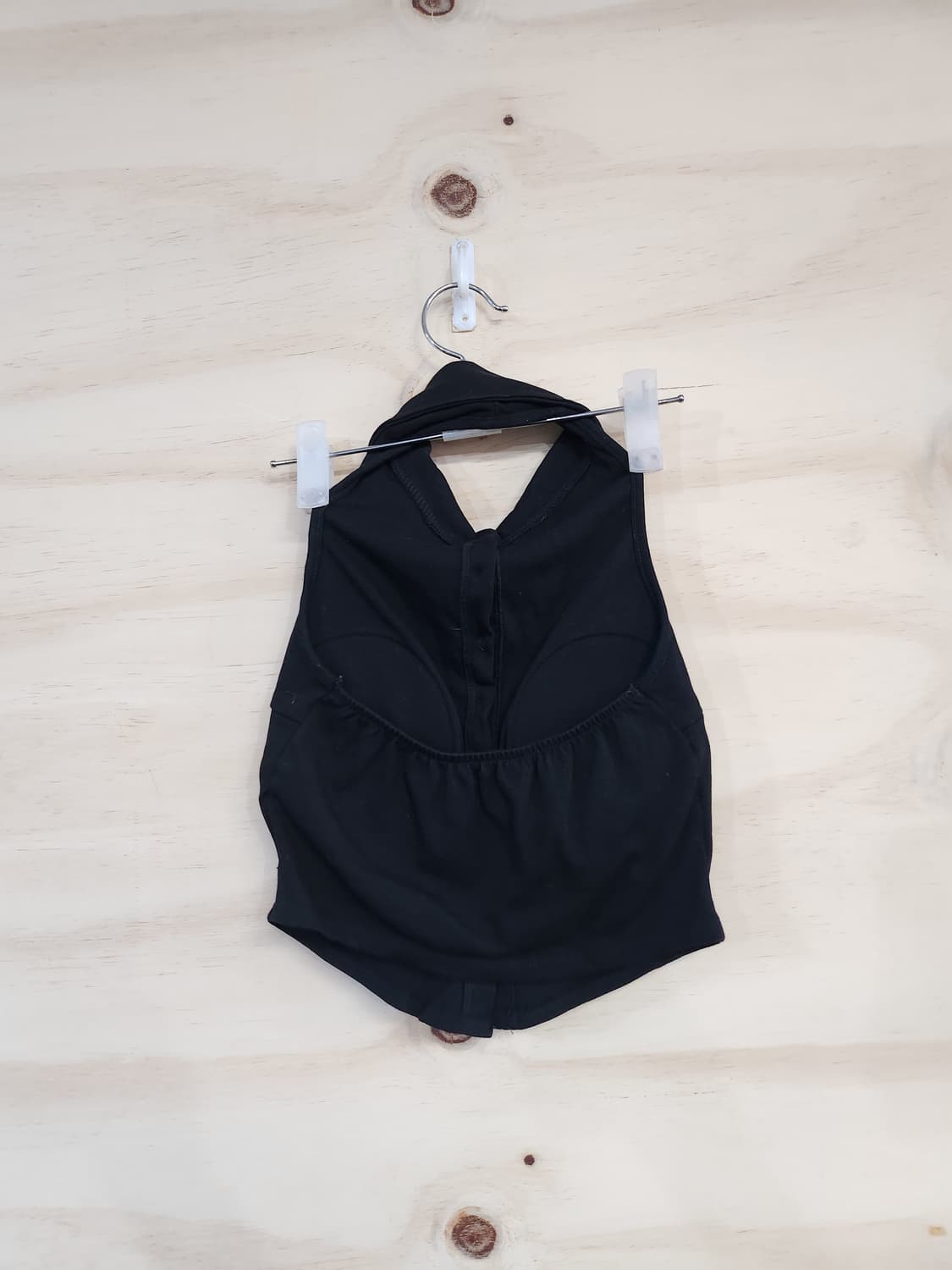 671) 홀터넥카라 민소매 티셔츠 상품이미지2