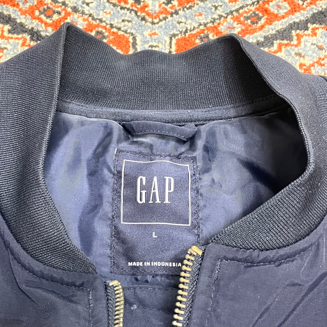 갭 네이비 플리스 조끼 남성L 상품이미지3