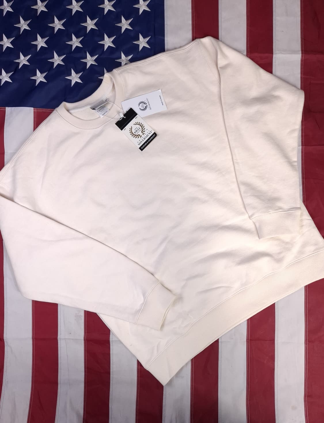 택새제품 소버먼트 오버핏 맨투맨 상품이미지1