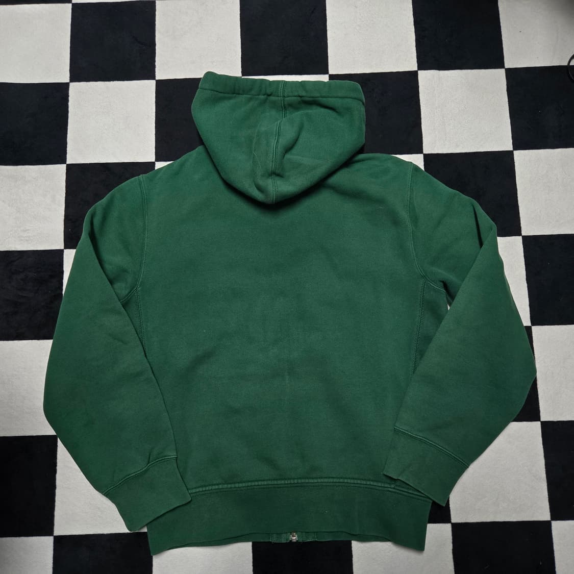 L 폴로랄프로렌 써멀 후드 집업 그린 상품이미지5