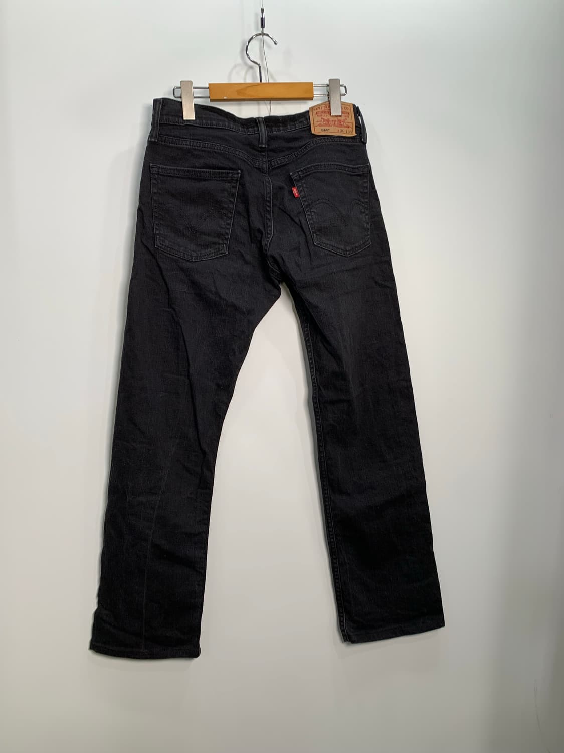 리바이스 514 블랙 데님 팬츠 상품이미지7
