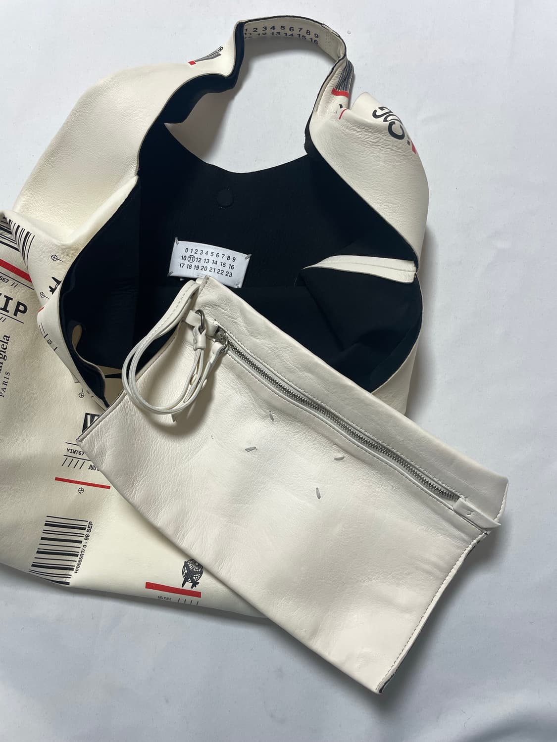 마르지엘라 18ss travel ticket bag 상품이미지7