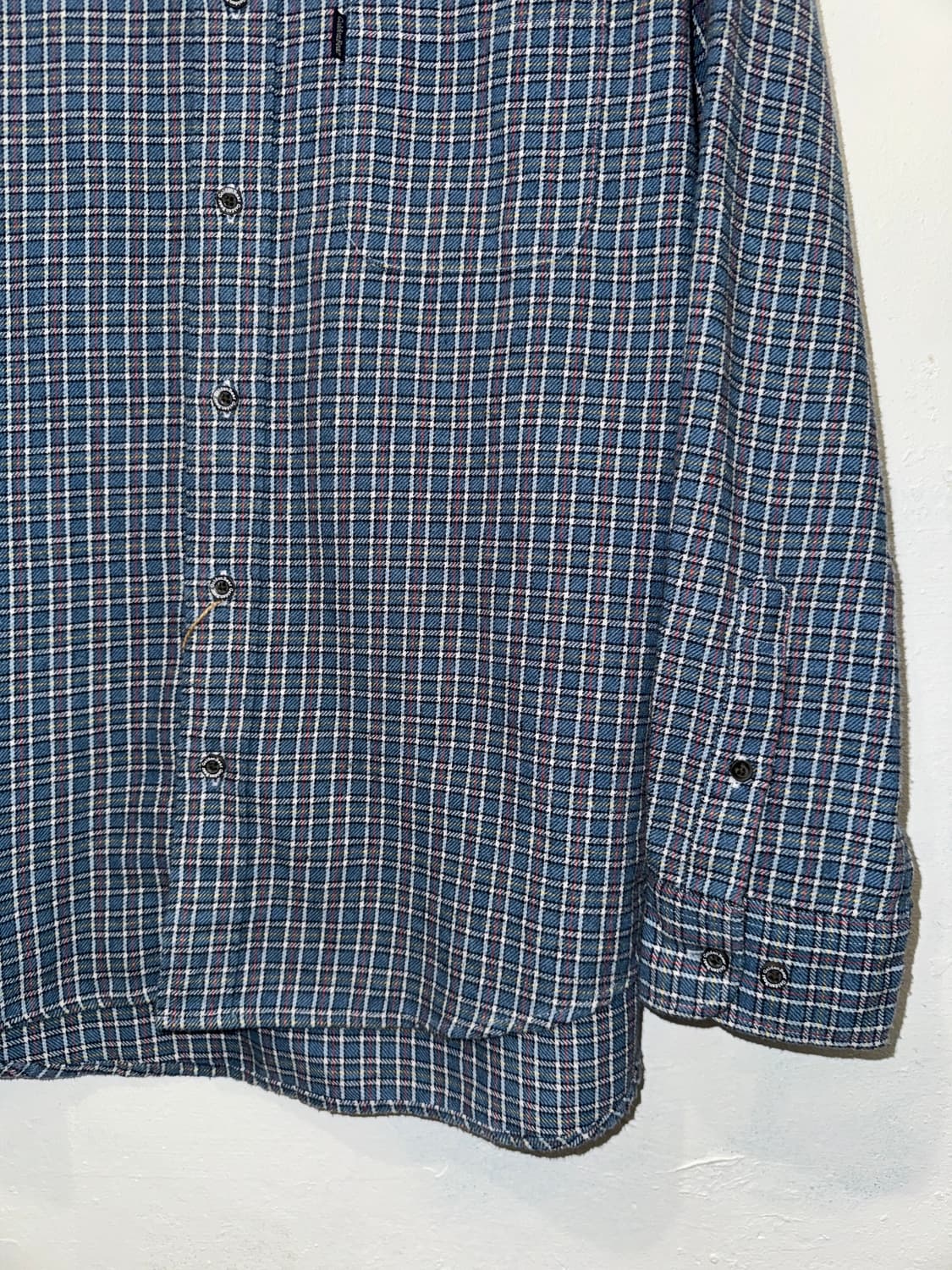 Golden bear 골든베어 블루 체크 셔츠 상품이미지6