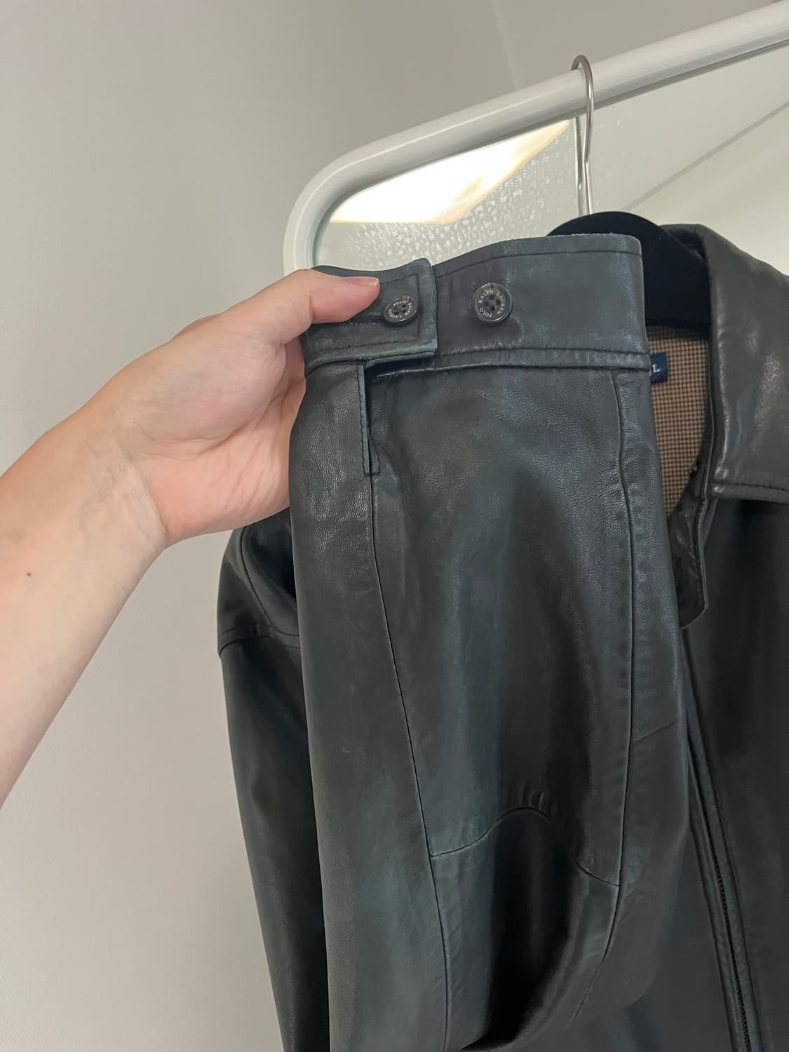 폴로 랄프 로렌 램스킨 맥스웰 자켓 L 상품이미지4