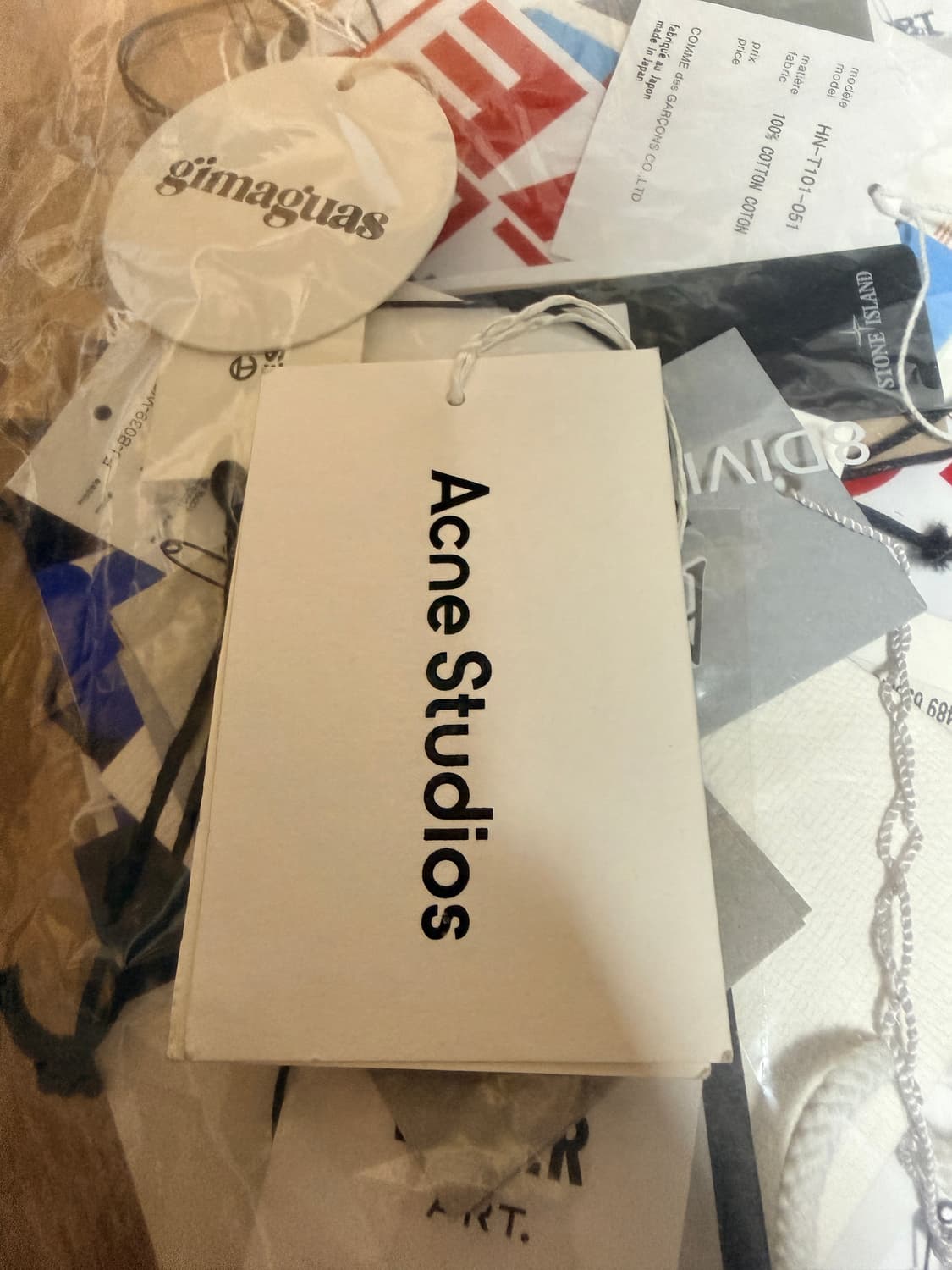 아크네 스튜디오 레더카라 데님 자켓 상품이미지6