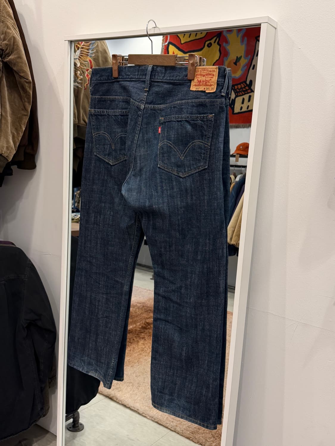 Levis 리바이스 569 인디고 데님 팬츠 (35inch) 상품이미지6