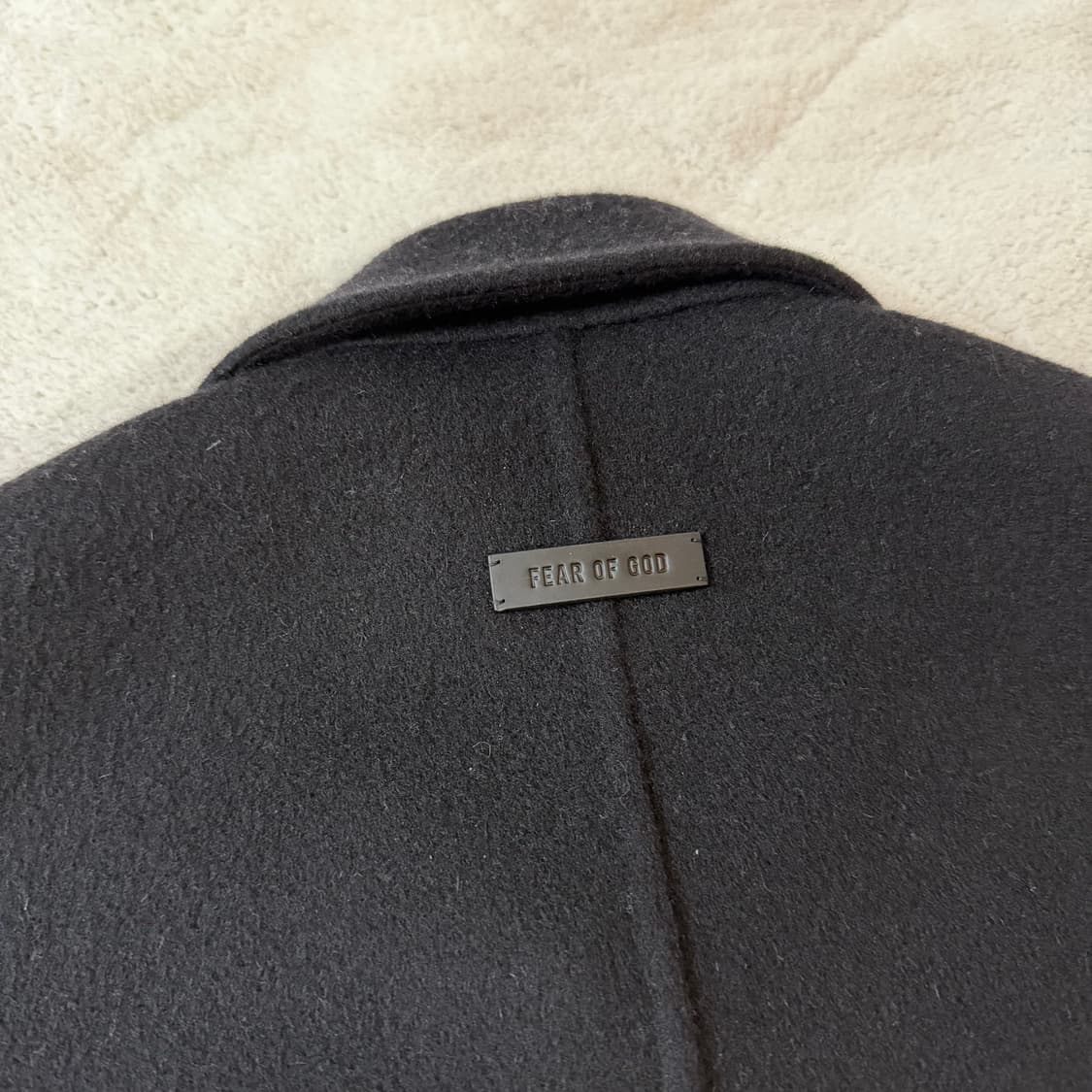 [L] 피어오브갓 이터널 울 캐시미어 셔츠 블랙 상품이미지2