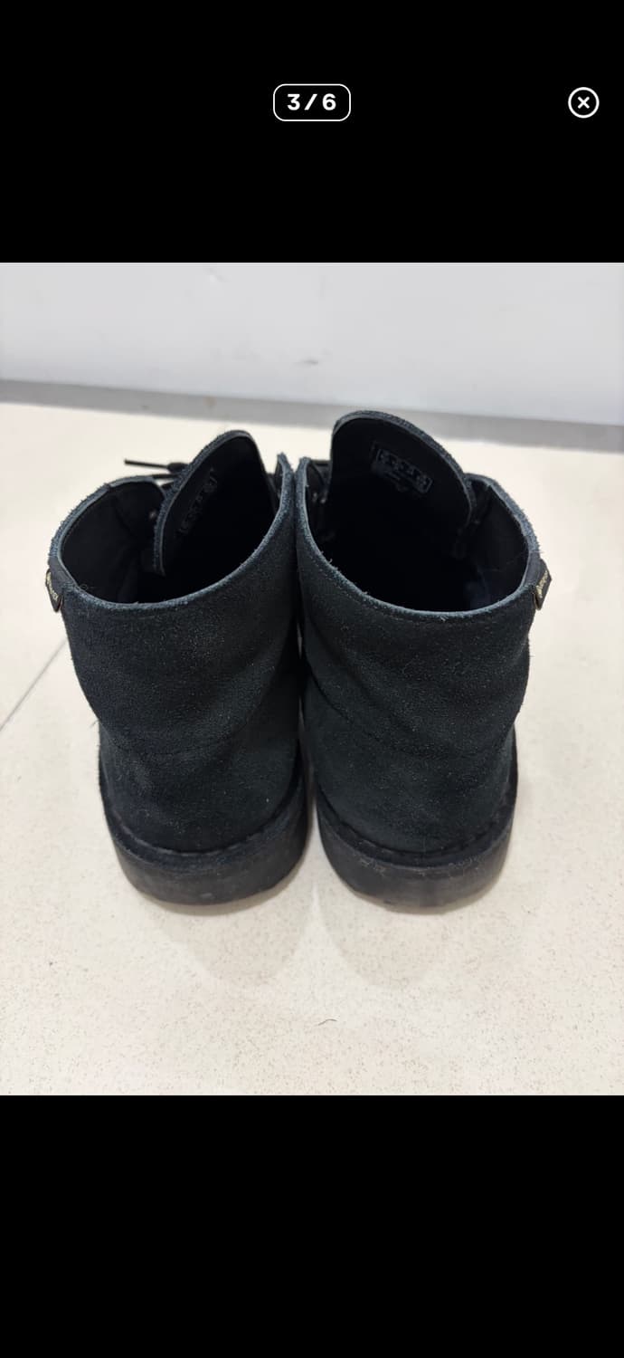 클락스(24FW) 데저트 부츠 GTX black 44 상품이미지3