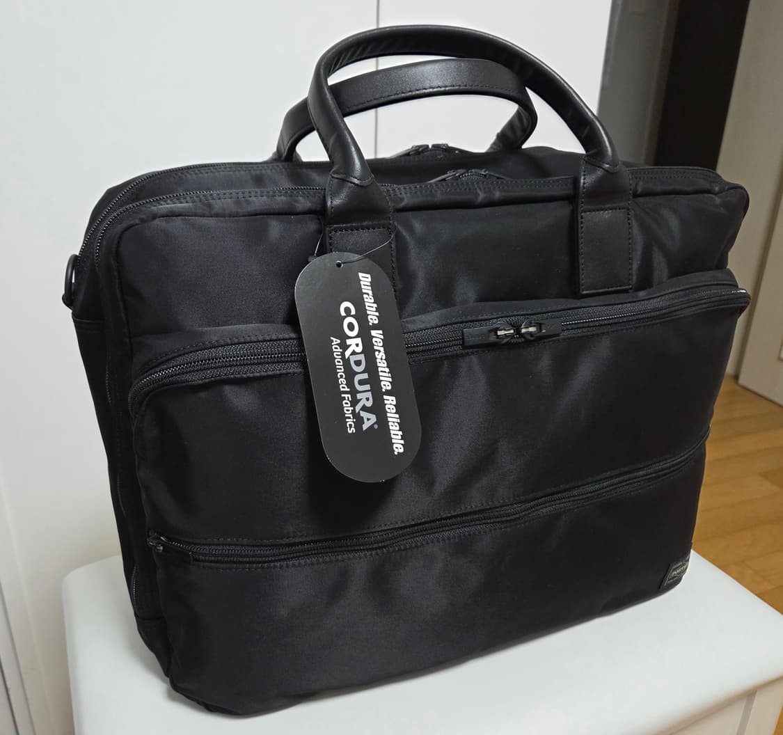 포터 타임 2way 브리프케이스 블랙 L 655-06167 상품이미지1