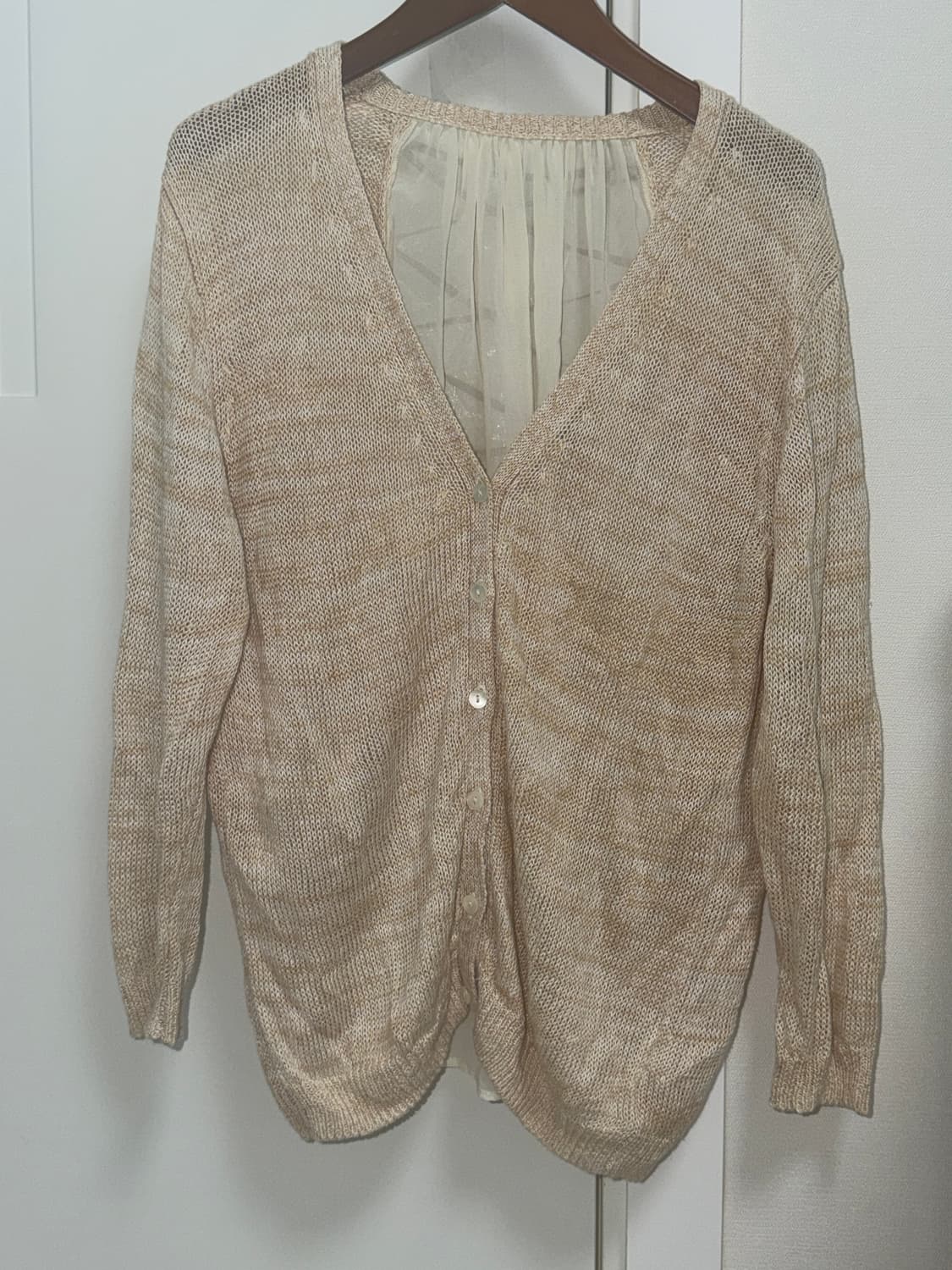 백리본 포인트 레이스 페어리 가디건 상품이미지2