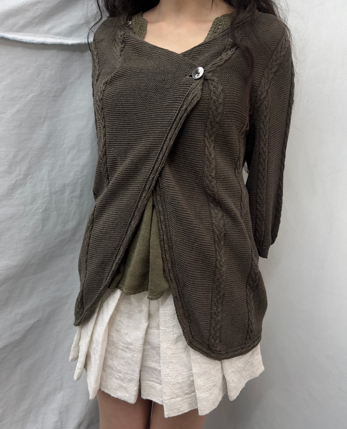 K.t lino cardigan 상품이미지1