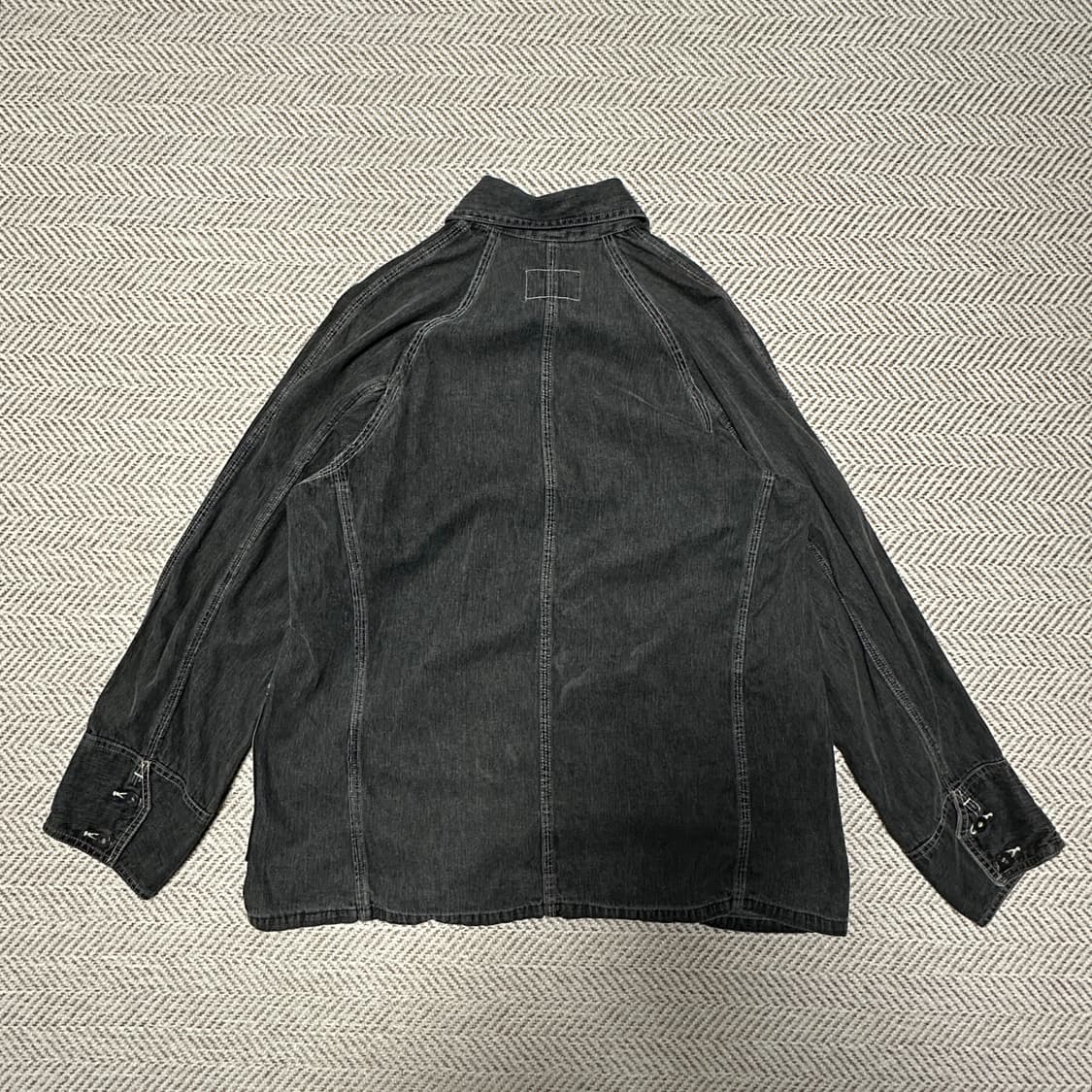 POST OVERALLS overall jacket denim 상품이미지2