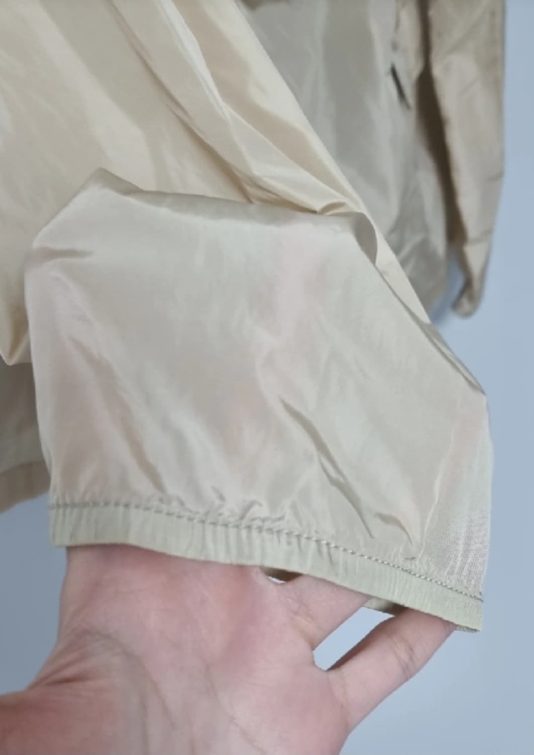 경량 바람막이 베이지 상품이미지4