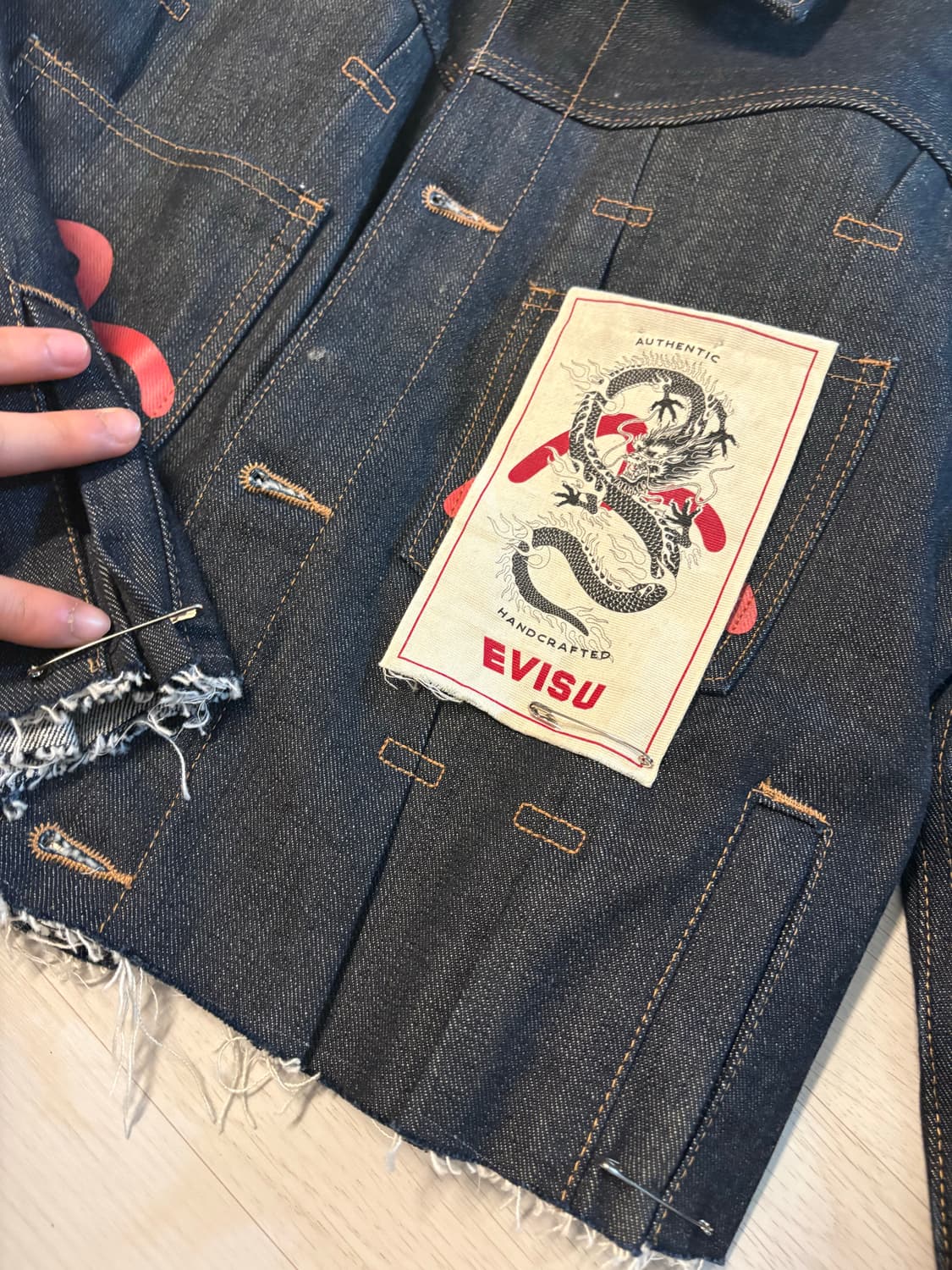 EVISU 데님 자켓 상품이미지7