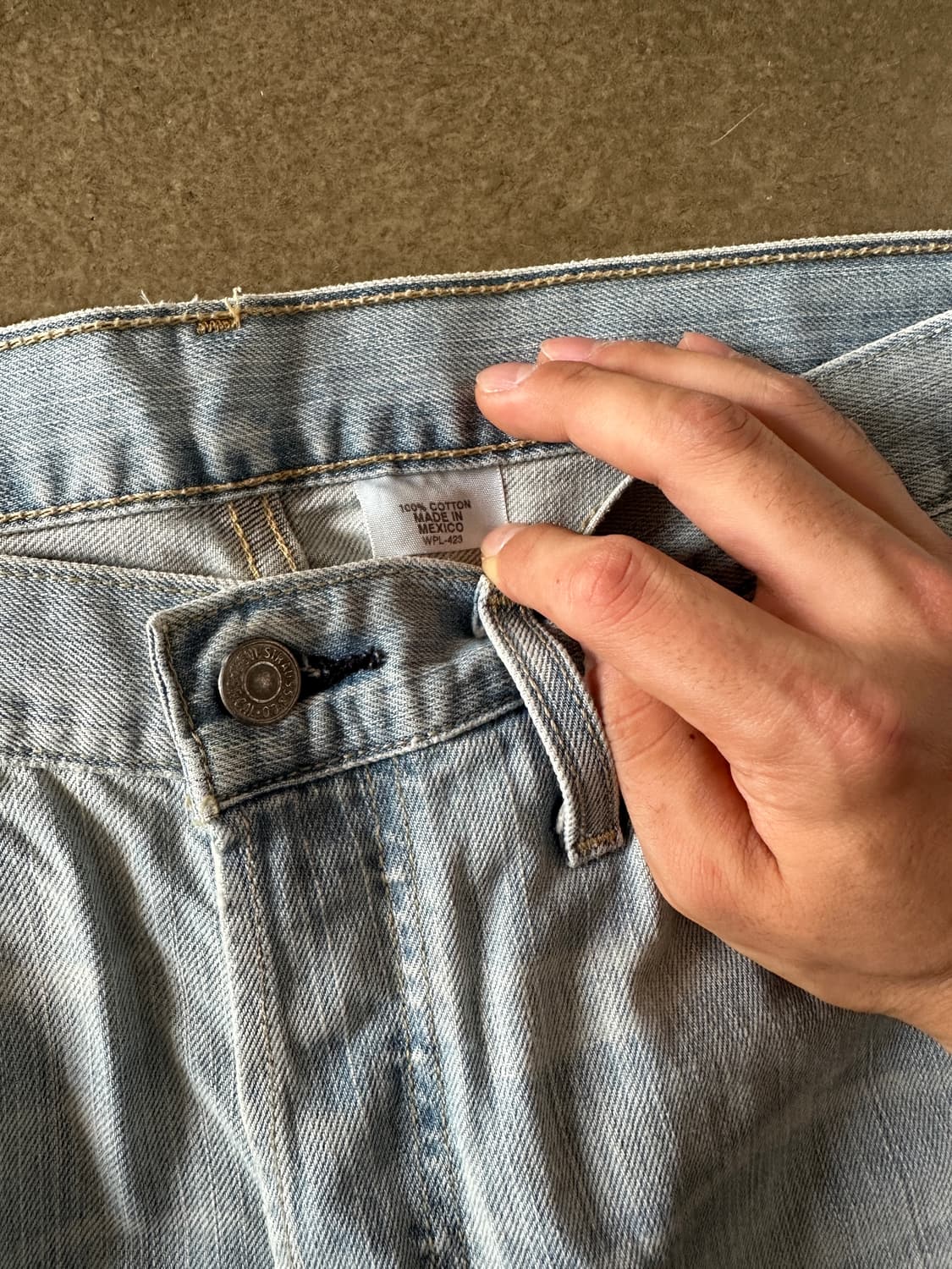 Levis501 Light Wash DenimPants 32 mexico 상품이미지4