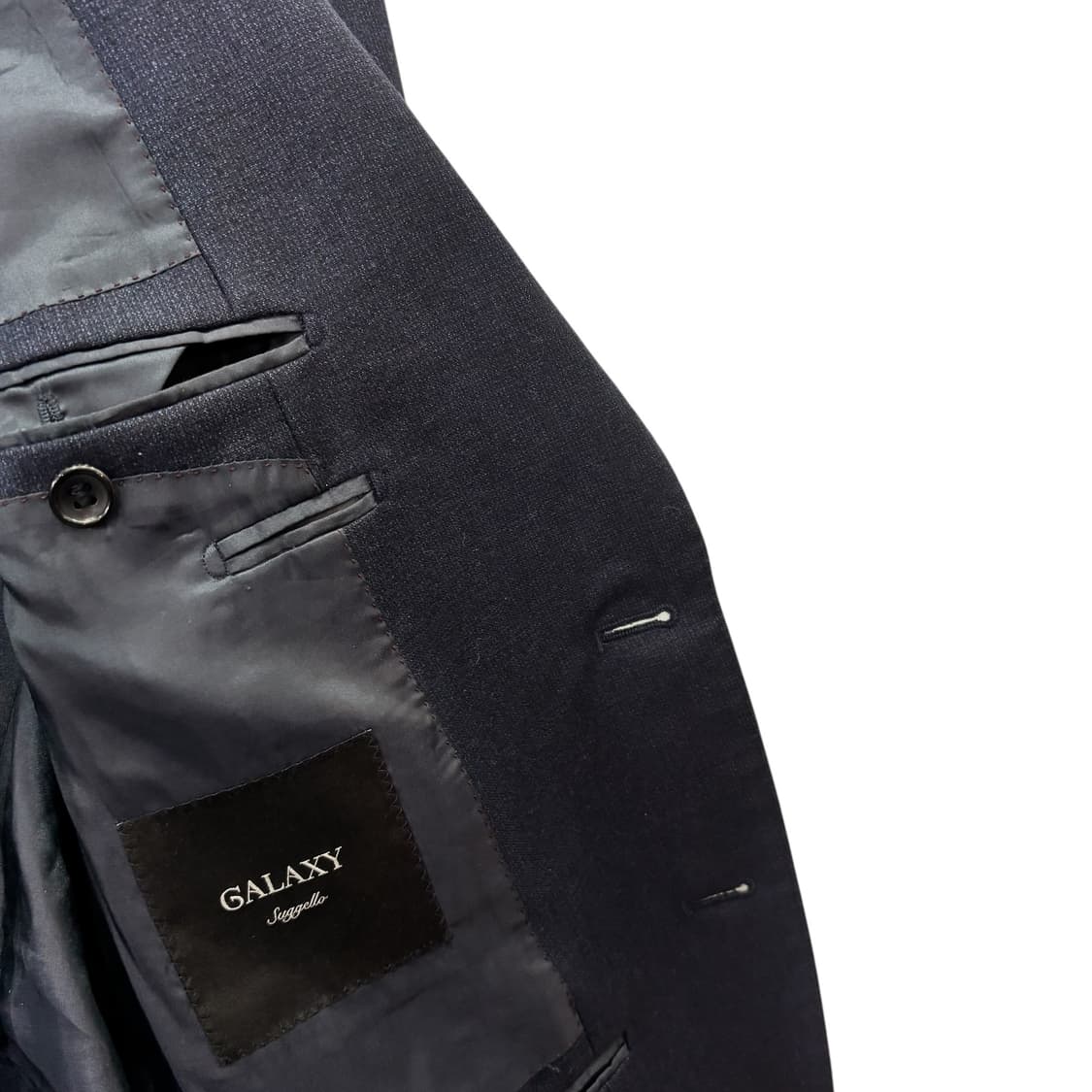 갤럭시 Suggello 캐시미어 마이크로 패턴 자켓 상품이미지4