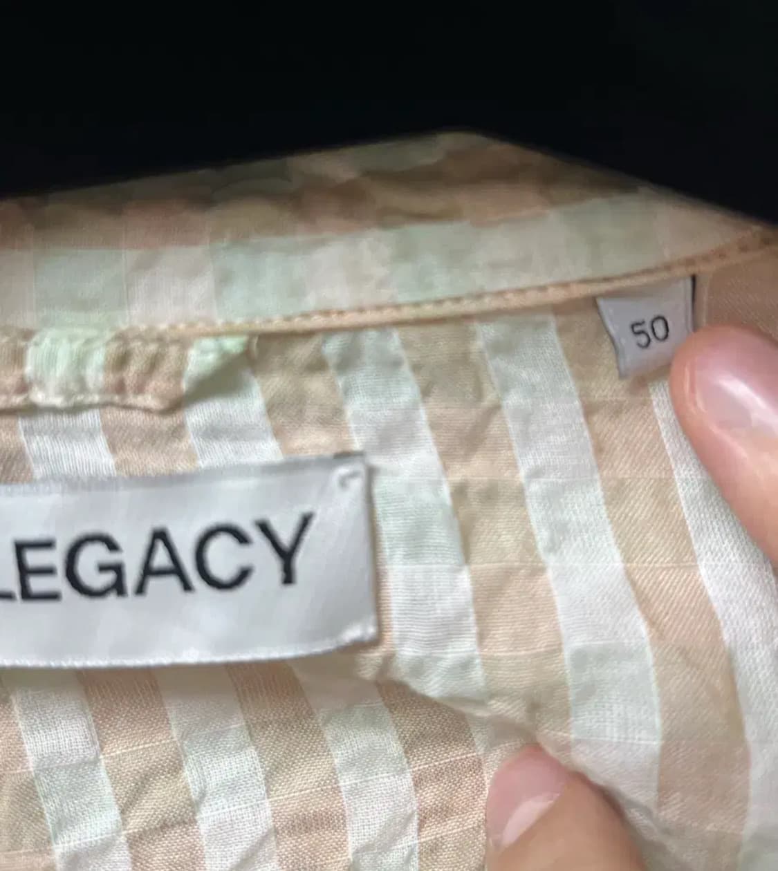 [50] 아워레가시 박스 셔츠 시어서커  상품이미지5