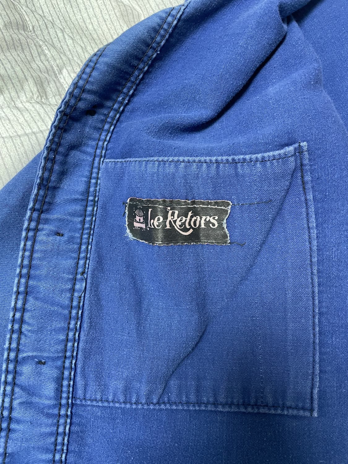 60s 몰스킨 프렌치 워크자켓 상품이미지4