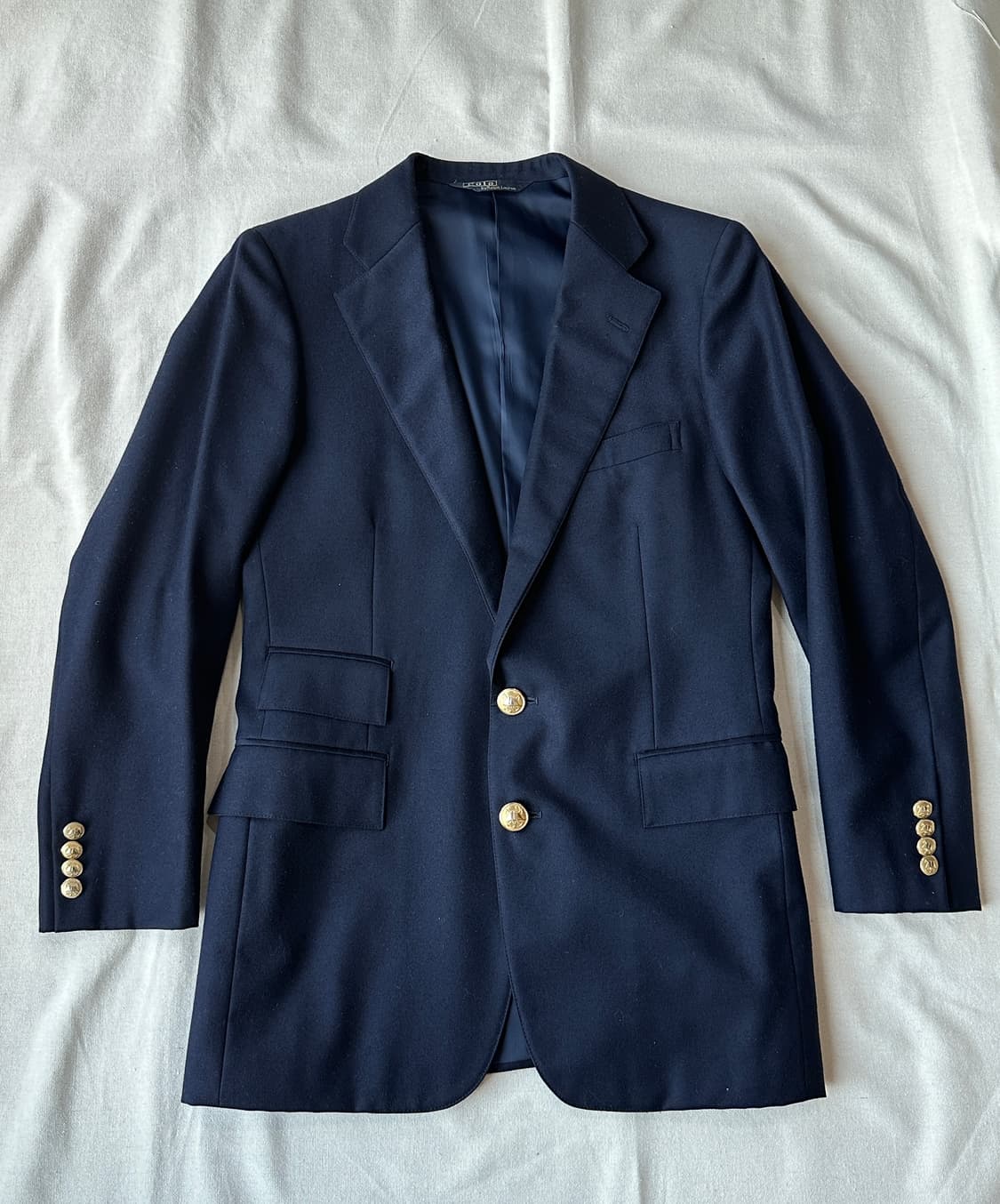 폴로 네이비 금장 블레이저 95 상품이미지1