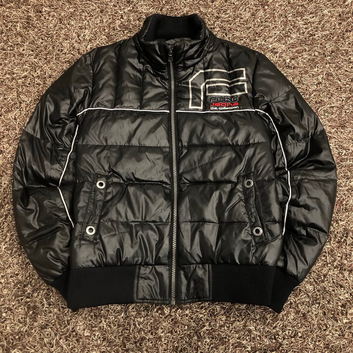 후부 올드스쿨 덕다운 숏 패딩 상품이미지1