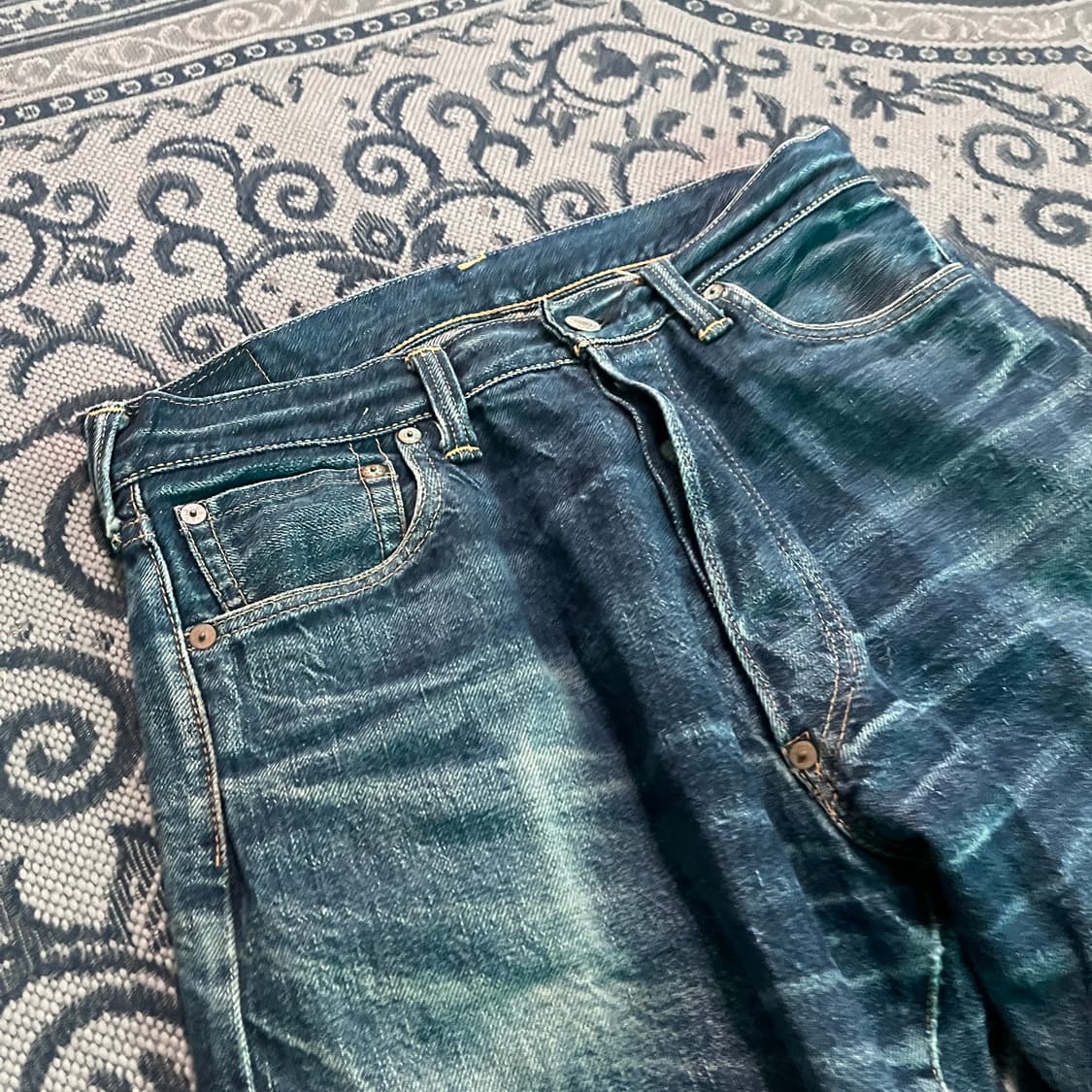 34 에비수 JPN 셀비지 데님 팬츠/W2665 상품이미지2