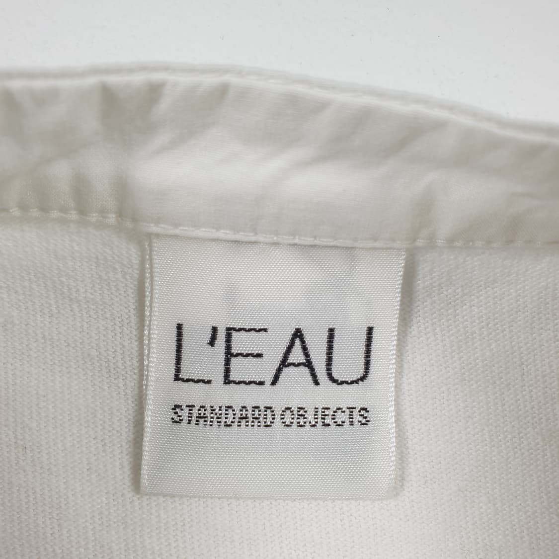 L'EAU 스탠다드 오브젝트 긴팔 티셔츠 상품이미지2