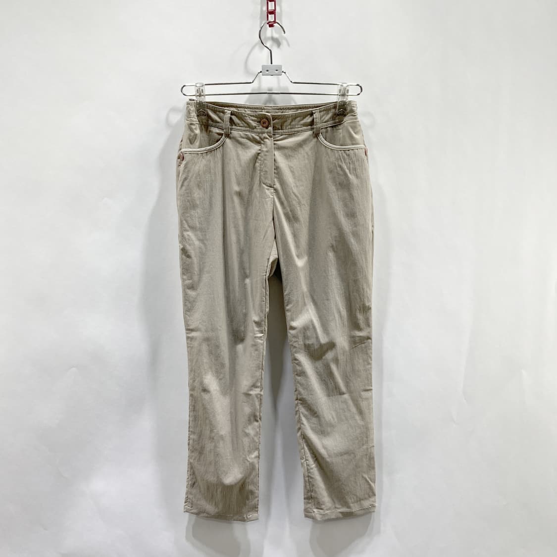 보그너 여성골프팬츠 베이지 25 상품이미지1