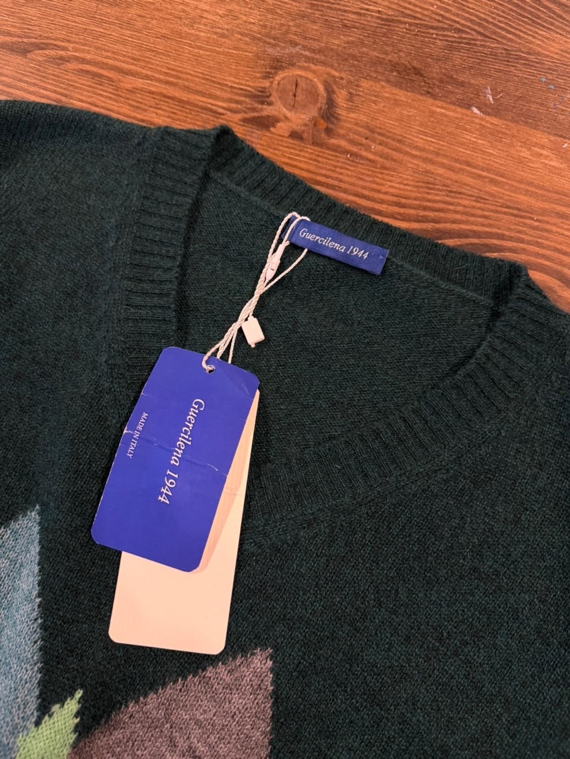 게르칠레나 아가일 니트 남성105 상품이미지6