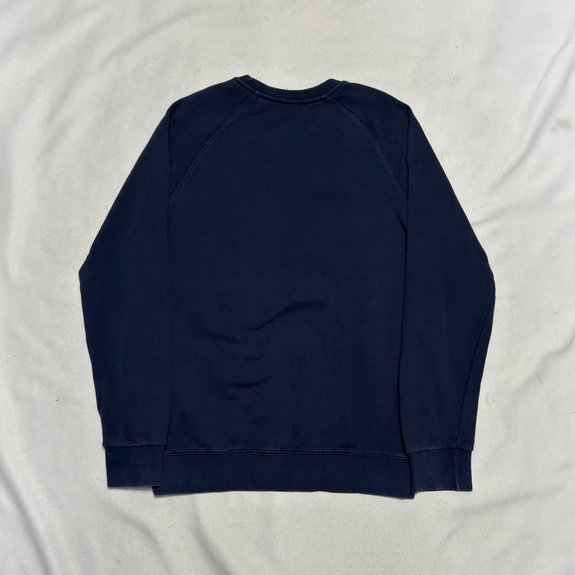 L 메종키츠네 트리컬러 폭스 패치 네이비 맨투맨 상품이미지3