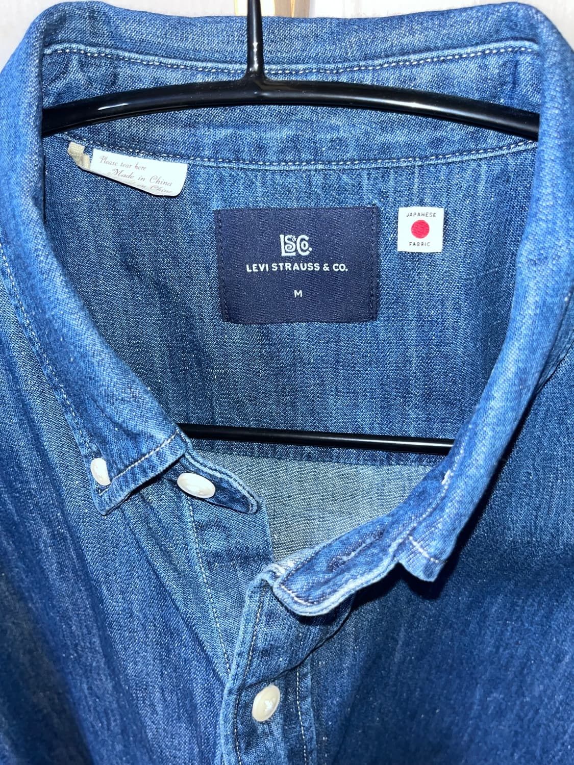 리바이스 블루탭 셔츠 상품이미지3