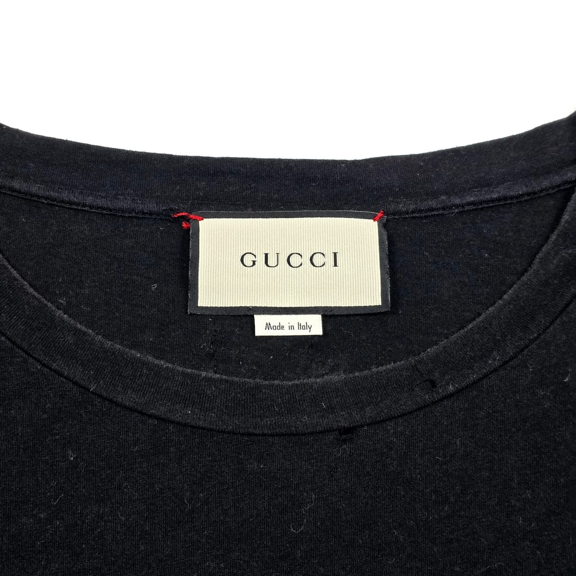 구찌 띠로고 플라워 빈티지 반팔 티셔츠 상품이미지5