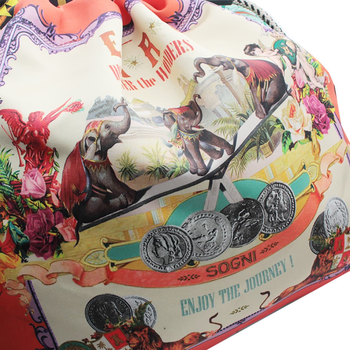 에트로 빈티지 프린트 새틴 백팩 상품이미지6