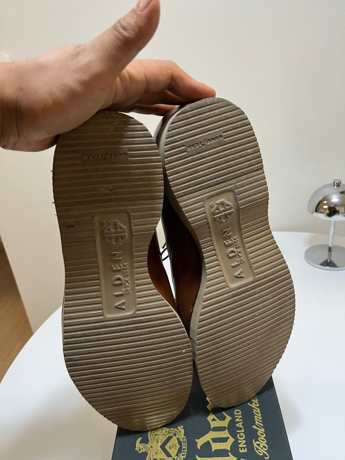 알든 모디파이드 라스트 9D D3411 알파인 그레인 탄 상품이미지4