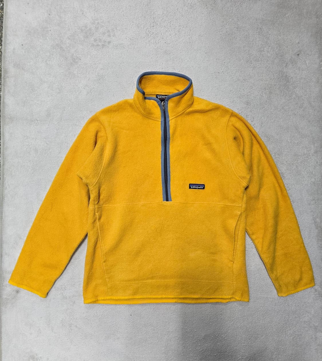 파타고니아 올드스쿨 신칠라 옐로우 후리스 S  상품이미지1