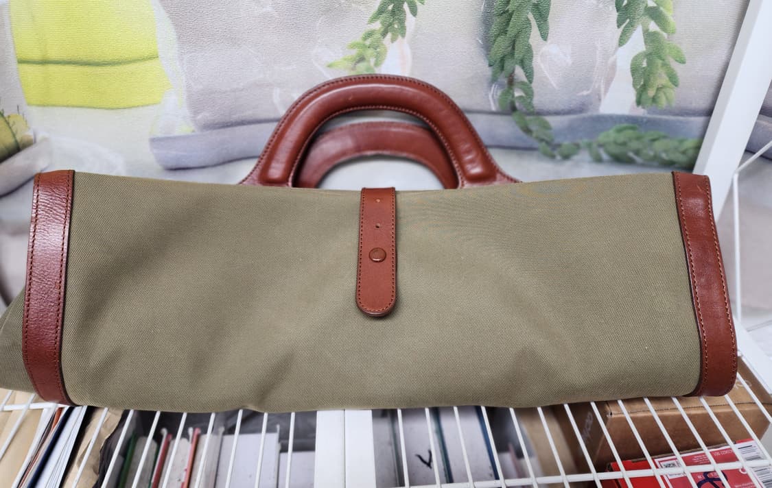 몽삭 빈티지 남성 보스턴백 캔버스 출장 여행가방 토트백 OC97 상품이미지9