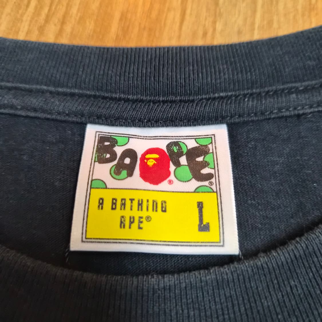 Bape 사루 컬리지 반팔티 상품이미지3