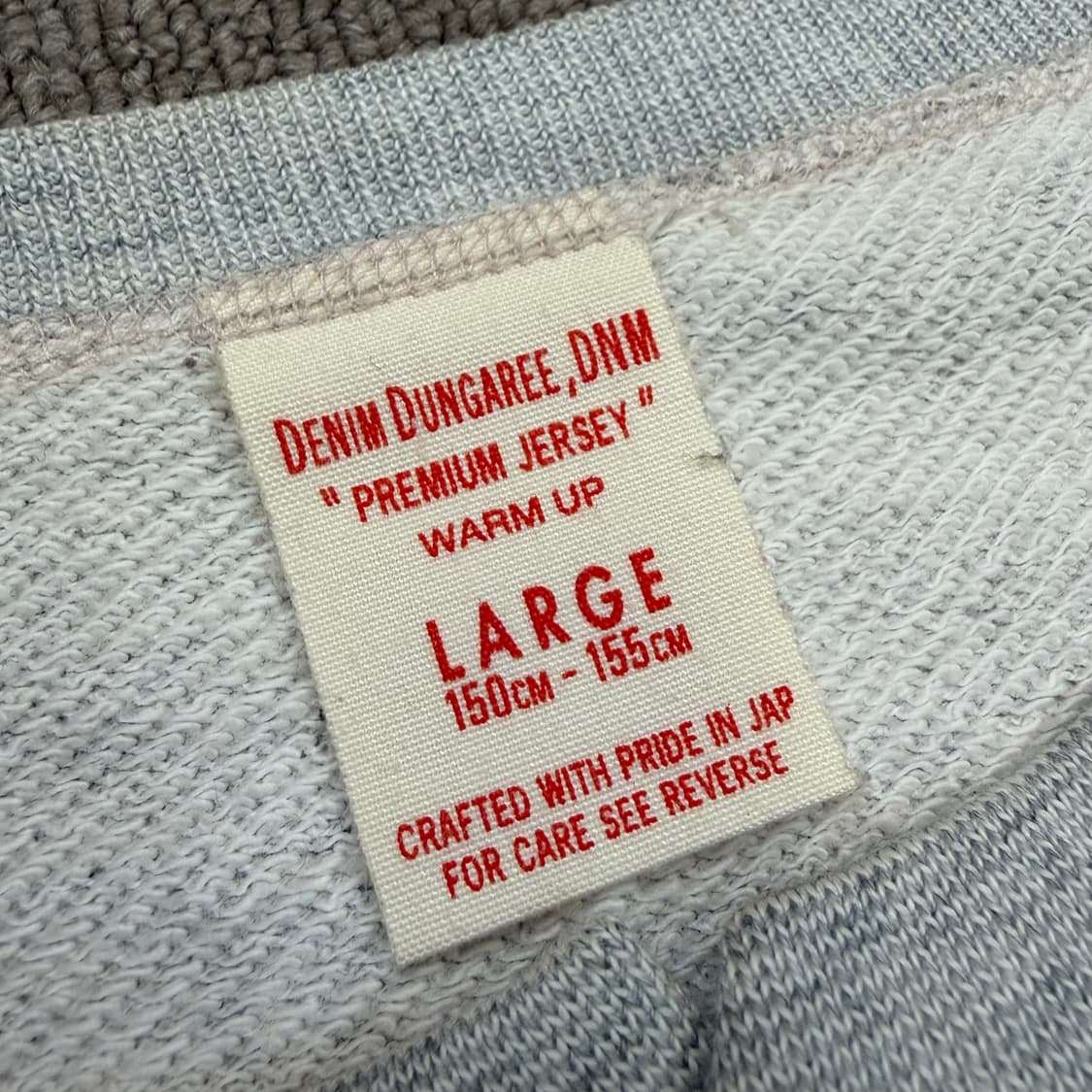 DENIM DUNGAREE 데님앤던가리 우먼스 웜업 자수 탑 상품이미지3